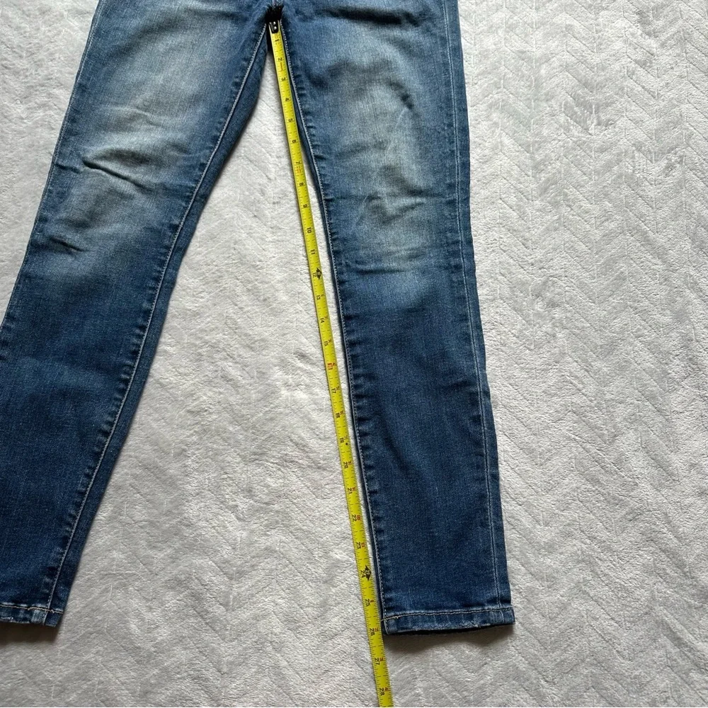 Current Elliot The Stiletto Mid Rise Skinny Jeans Blue‎ Size 26